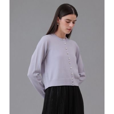 メリノウールパールボタン カーディガン | ANAYI/アナイ | 三越伊勢丹