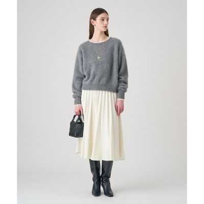 新品☆ ANAYI バイカラーVネックプルオーバー/セオリー、23区、ロペ ディープV ネックレイヤードプルオーバー | allureville (Women