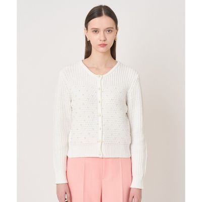 パールスタッズカーディガン | ANAYI/アナイ | 三越伊勢丹オンライン