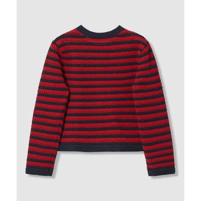 アイレットボーダー カーディガン | ANAYI/アナイ | 三越伊勢丹