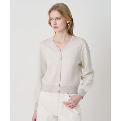 シアーラメダブルウィーブVカーディガン | ANAYI/アナイ | 三越伊勢丹