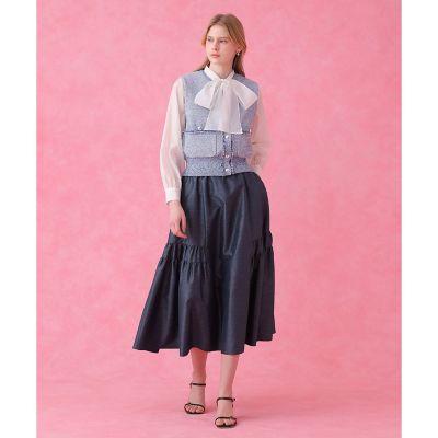ミックスツイードジレ | ANAYI/アナイ | 三越伊勢丹オンラインストア