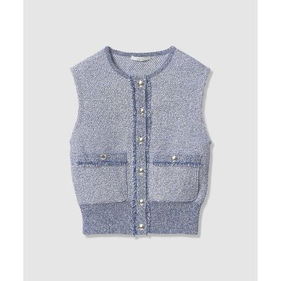 ミックスツイードジレ | ANAYI/アナイ | 三越伊勢丹オンラインストア