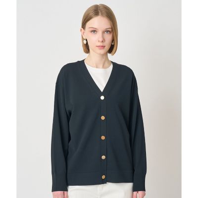 レーヨンポリエステルストレッチロングカーディガン | ANAYI/アナイ