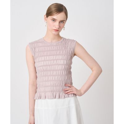 ＜ANAYI＞シャーリング　プルオーバー