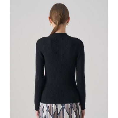 メリノワイドリブハイネック プルオーバー | ANAYI/アナイ | 三越