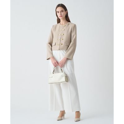 ANAYI  Eternal Line 2022  ハンドBAG  オフホワイト Eternal Line 2026】◇スクエアワンハンドルバッグ