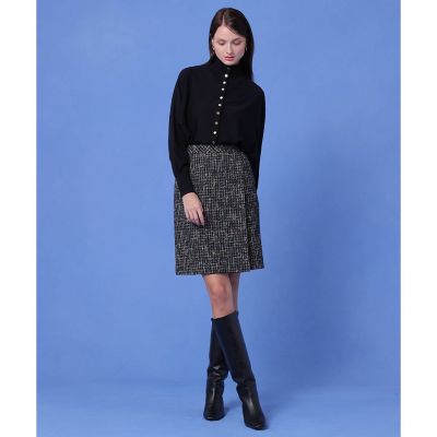 ラメツイードラップミニ スカート〈セットアップ対応商品〉 | ANAYI