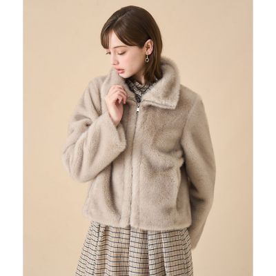 フェイクミンクファーブルゾン | ANAYI/アナイ | 三越伊勢丹オンライン