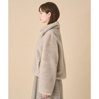 フェイクミンクファーZIPブルゾン | ANAYI/アナイ | 三越伊勢丹
