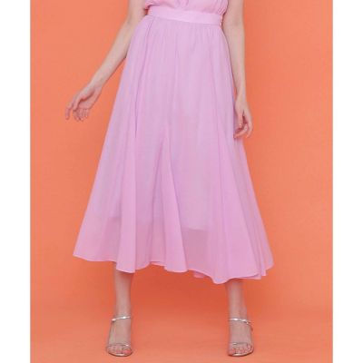 MIRROR9 ピンク トップス スカート セット シアースラブマチフレア スカート〈セットアップ対応商品〉 | ANAYI