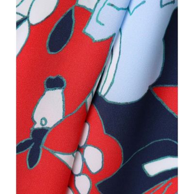 ペイズリーサテンプリントタック スカート | ANAYI/アナイ | 三越