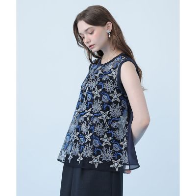 Summer glam刺繍チュニック ブラウス | ANAYI/アナイ | 三越 