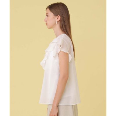 シアースラブラッフル ブラウス〈セットアップ対応商品〉 | ANAYI