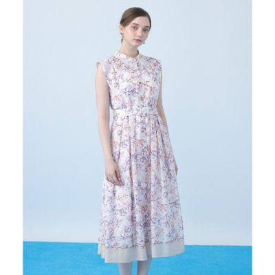 Coral プリントローンシャツフレア ワンピース | ANAYI/アナイ