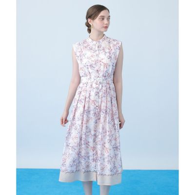 Coral プリントローンシャツフレア ワンピース | ANAYI/アナイ