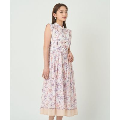 Coral プリントローンシャツフレア ワンピース | ANAYI/アナイ
