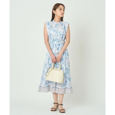 Coral プリントローンシャツフレア ワンピース | ANAYI/アナイ