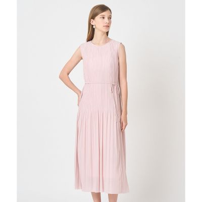 ANAYI アナイ パーティドレス プリーツワンピース レース ピンク 36 S