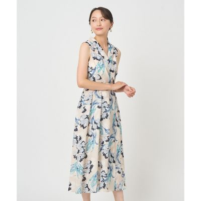 ラーレプリントカシュクール ワンピース | ANAYI/アナイ | 三越伊勢丹