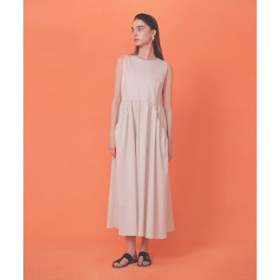 新品　ANAYIアナイ　ポンチ×タフタバックシャン ワンピース ポンチ×タフタバックシャン ワンピース | ANAYI/アナイ | 三越伊勢丹