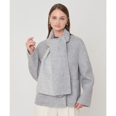 極美品　ANAYI リバーチェックケープコート36 チェックリバーコート | ANAYI/アナイ | 三越伊勢丹オンラインストア