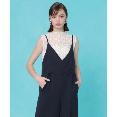 ストレッチレースノースリプルオーバー | ANAYI/アナイ | 三越伊勢丹
