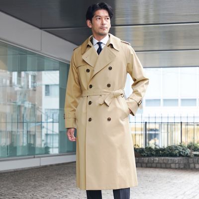 100年コート＞極KIWAMI ダブルトレンチコート | SANYOCOAT