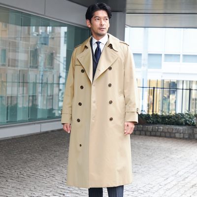 MARCO TAGLIAFERRI　トレンチコート　イタリア製　ダブル　伊国紳士 100年コート＞極KIWAMI ダブルトレンチコート | SANYOCOAT