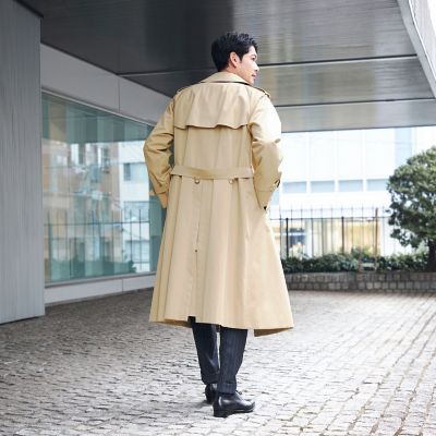 100年コート＞極KIWAMI ダブルトレンチコート | SANYOCOAT