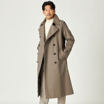 CARUSO×SANYOCOAT＞ダブルトレンチコート | SANYOCOAT