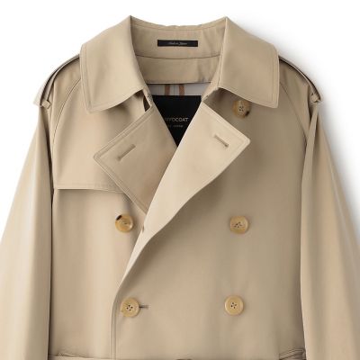 100年コート＞クラシックモデル ダブルトレンチコート | SANYOCOAT