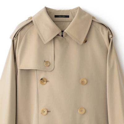 100年コート＞クラシックモデル ダブルトレンチコート | SANYOCOAT