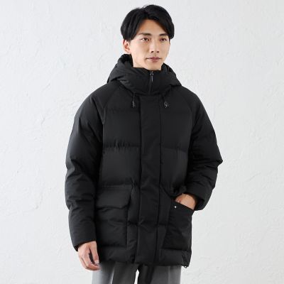 美品 イッセイミヤケ ショール ボトルネック ダウンコート 3 ブラック 青森ダウン＞ミドルダウンコート | SANYOCOAT (Men)/サンヨーコート