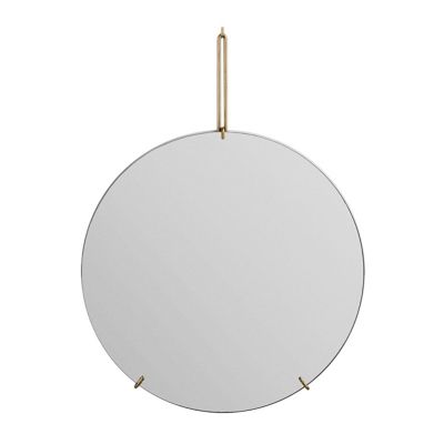 【受注商品】ウォールミラー　７０ＣＭ　ブラス