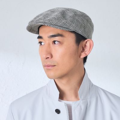 ＜BAKER STREET (Men)＞カラミグレンチェックハンチング