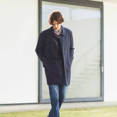 最終値下げ★AIME LEON DORE バルマカンコートSサイズ Aime Leon Dore Wool Herringbone Overcoat Brown Men's - FW25 - US
