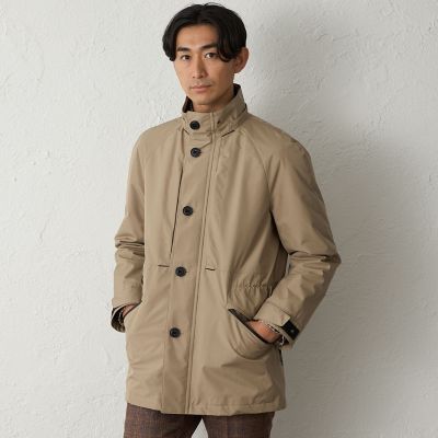 はっ水】【ウォッシャブル】3レイヤーポリエステルハイカーコート