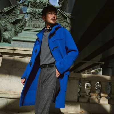 【三越伊勢丹取扱・新品タグ付】Cigarシガー★ダッフルコート46 GLOVERALL】ダッフルコート | BAKER STREET (Men)/ベイカー