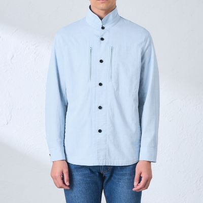 希少 XXL★約8万円★Ｅ・アルマーニ★シャツジャケット ダンガリーシャツ ウォッシャブル】ダンガリーシャツアウター | BAKER STREET (Men