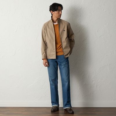 はっ水】【ウォッシャブル】T／Cツイルハリントンジャケット | BAKER