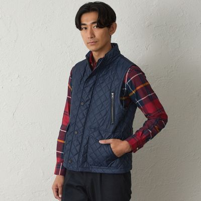 キルティングベスト | BAKER STREET (Men)/ベイカー・ストリート