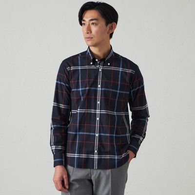 ＜BAKER STREET (Men)＞コットンポプリンタータンシャツ（２Ｌ・３Ｌあり）