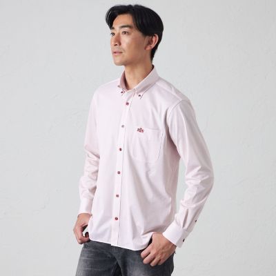 ＜BAKER STREET (Men)＞ＡＦＴ（アジャスタブルフィットテック）スモールパターンシャツ