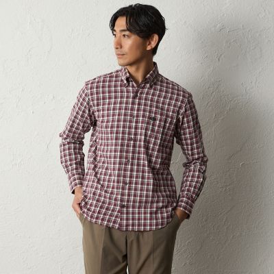 ＜BAKER STREET (Men)＞ミルドチェックシャツ