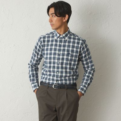 ＜BAKER STREET (Men)＞カラーペンチェックシャツ