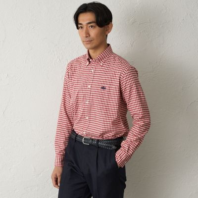 kolor BEACON 23SS EXCLUSIVE ギンガムチェックシャツ ウールコットンギンガムチェックシャツ | BAKER STREET (Men)/ベイカー