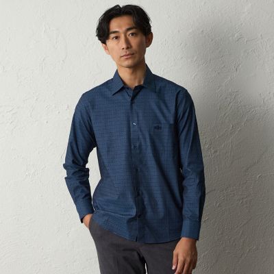 ＜BAKER STREET (Men)＞ダイヤジャカードシャツ