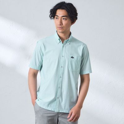 ＜BAKER STREET (Men)＞ＡＦＴ（アジャスタブルフィットテック）小紋シャツ