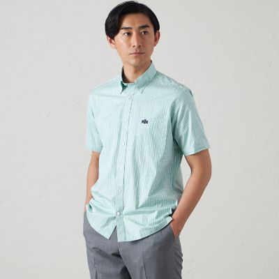 ＜BAKER STREET (Men)＞ペールトーンチェックシャツ